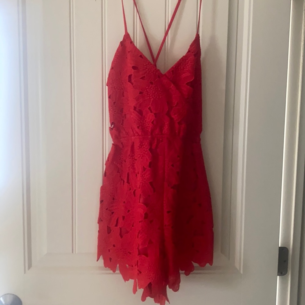 Express lace jumper with pockets